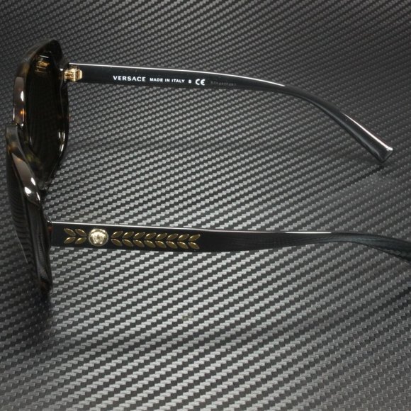 Versace 56mm Havana Sunglasses! NEW! main image 4